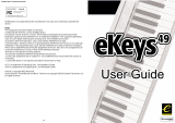 M-Audio eKeys 49 User manual