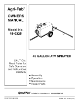 Agri-Fab 45-0325 Owner's manual