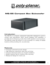 Poly Planar MS55 Owner's manual