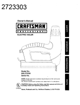 Craftsman 836.27233 User manual