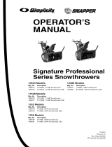 Snapper 13388E Owner's manual