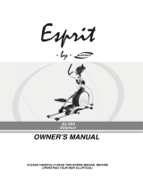 ESPRIT Esprit EL355 Owner's manual
