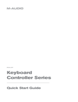 M-Audio Keyboard Controller Series User manual