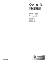 Monogram ZIFI240 Owner's manual