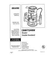 Craftsman 315174710 Owner's manual