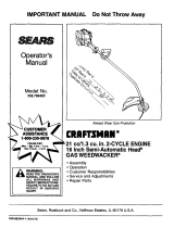 Craftsman 358798420 Owner's manual