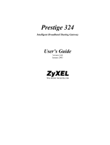 ZyXEL P-324 User manual