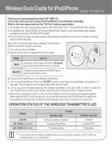 Samsung HT-WDC10 User manual