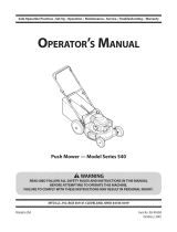 MTD 11A-549Q755 Owner's manual