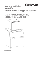 Scotsman N1322 Installation guide