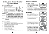 VTech Go! Go! Smart Wheels Race Car User manual