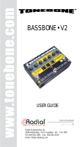 Radial Engineering Tonebone Bassbone V2 Owner's manual