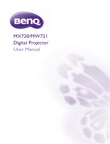 BenQ MX720 User manual