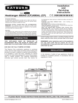 AGA Heatranger 480AG (CF) Installation guide