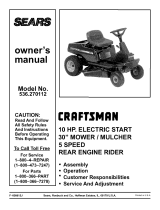 Craftsman 536.270112 Owner's manual