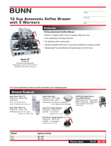 Bunn-O-Matic RT Datasheet