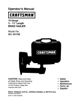 Craftsman 351181730 Owner's manual