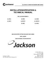 Manitowoc AJ-86CS User manual