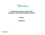 Sea Breeze 24A43ZCX Owner's manual