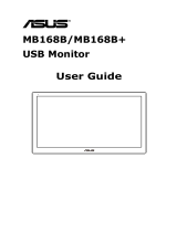 Asus MB168B+ User manual