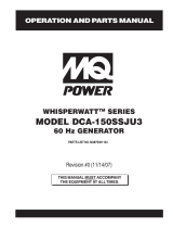 MQ Power DCA-150SSJU3 User manual