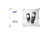 Samsung SGH-E376 User manual