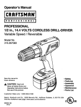 Craftsman 315267380 Owner's manual