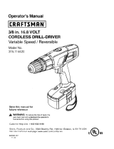 Craftsman 315114420 Owner's manual