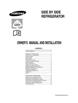 Samsung RS29KAMS User manual