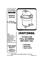 Craftsman 113.177790 Owner's manual