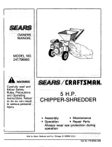Craftsman 247.796893 Owner's manual