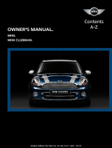 Mini JOHN COOPER WORKS CLUBMAN Owner's manual