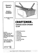 Craftsman 139.53975SRT Owner's manual