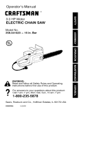 Craftsman 358341020 Owner's manual