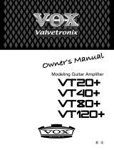 Vox AC30H2 User manual