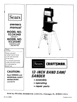Craftsman 113243401 Owner's manual