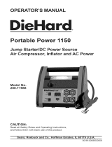 DieHard 200.71988 Owner's manual