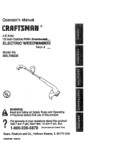 Craftsman 358799230 Owner's manual