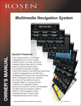 Rosen Entertainment Systems CAR SHOW 7 User manual