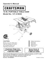 Craftsman JT2504RC Owner's manual