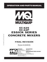 MQ Multiquip MC-62S User manual