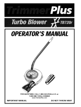 MTD TrimmerPlus SS725r Owner's manual