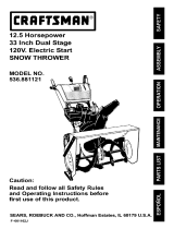 Craftsman 536.881121 Owner's manual