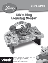 VTech DISNEY Winnie The Pooh Sit  n Play Learning Center User manual