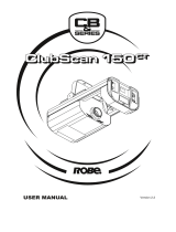 Robe ClubScan 150CT User manual