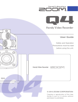Zoom Q4 User guide