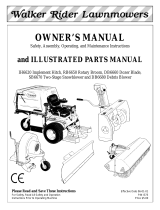 Walker Combined Implements User manual