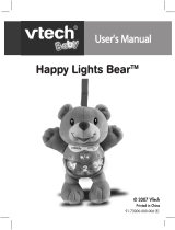 VTech Happy Lights Bear Pink User manual