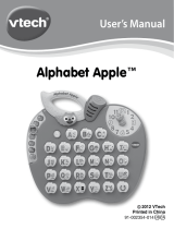 VTech Alphabet Apple User manual