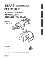 Craftsman 973.271970 Owner's manual